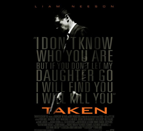 Liam Neeson in Taken (2008)
